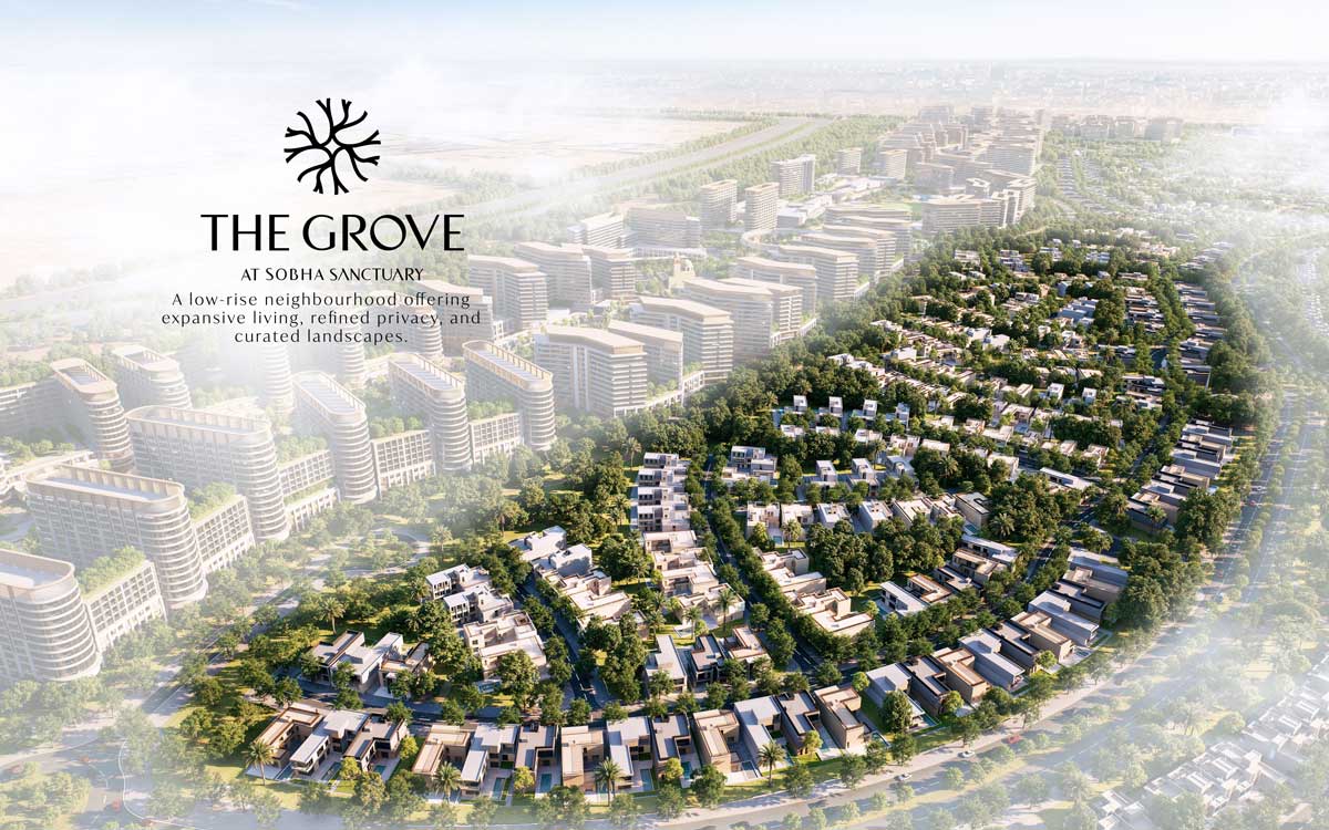 The Greens at Sobha Sanctuary Dubai.