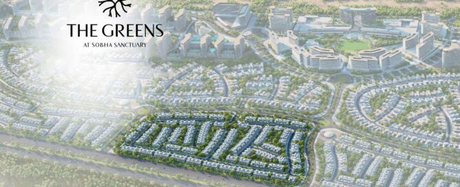 The Greens Cluster at sobha sanctuary Dubai