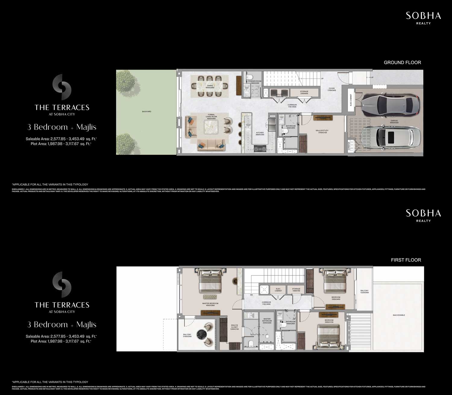 3 bed majlis villa floor plan at sobha city abu dhabi 3 bed majlis villa floor plan at sobha city abu dhabi
