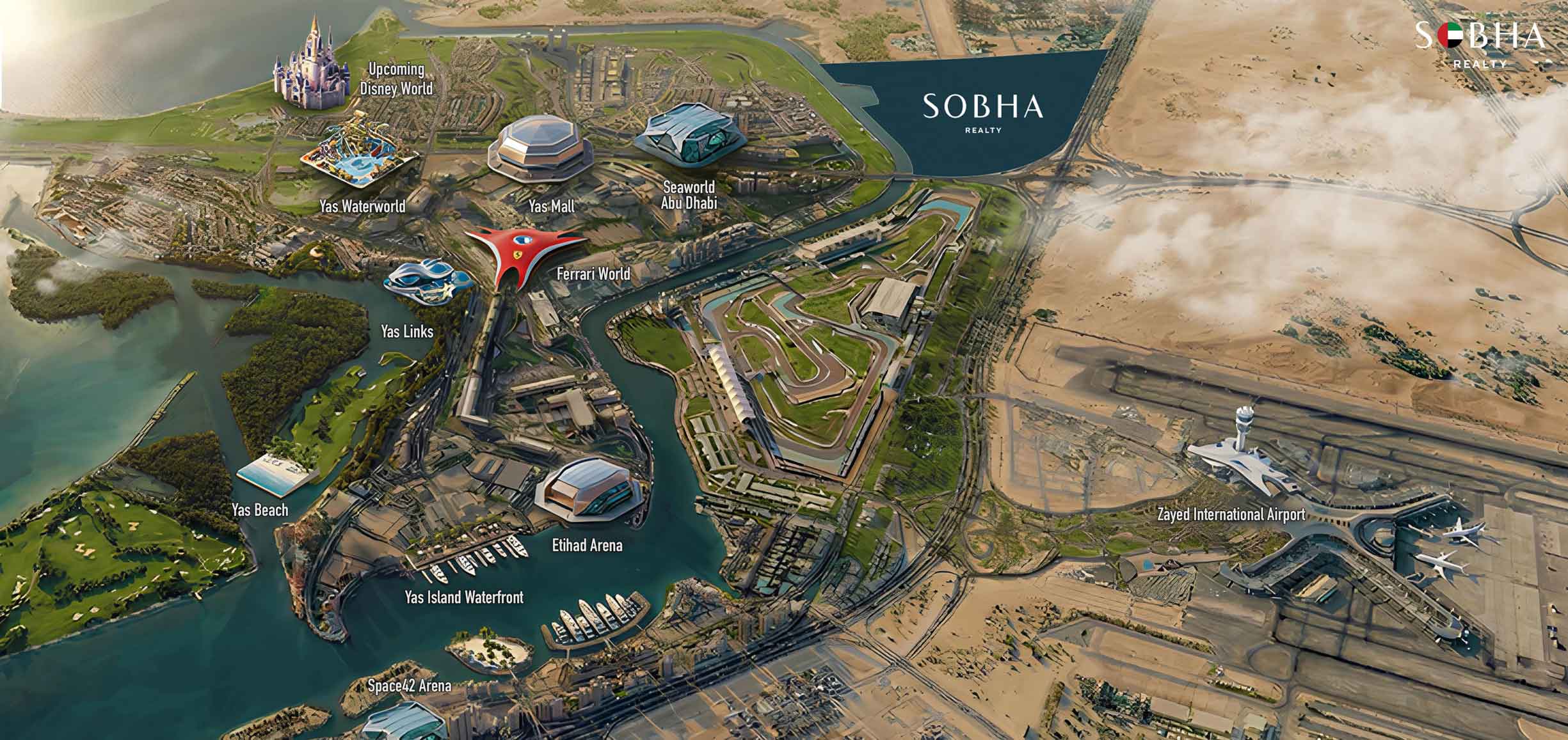 Sobha City Abu Dhabi Location Sobha City Abu Dhabi Location